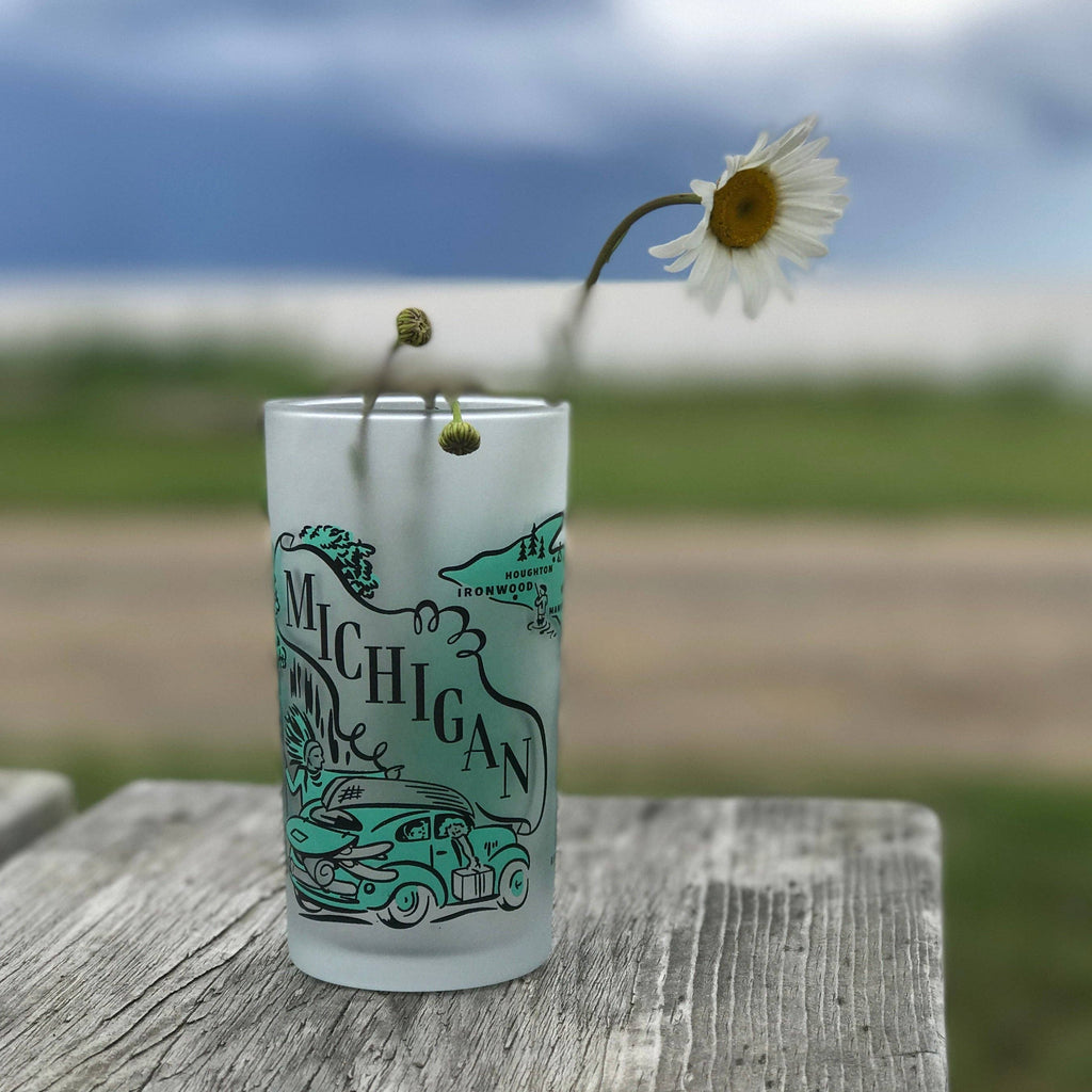Michigan Frosted Glass