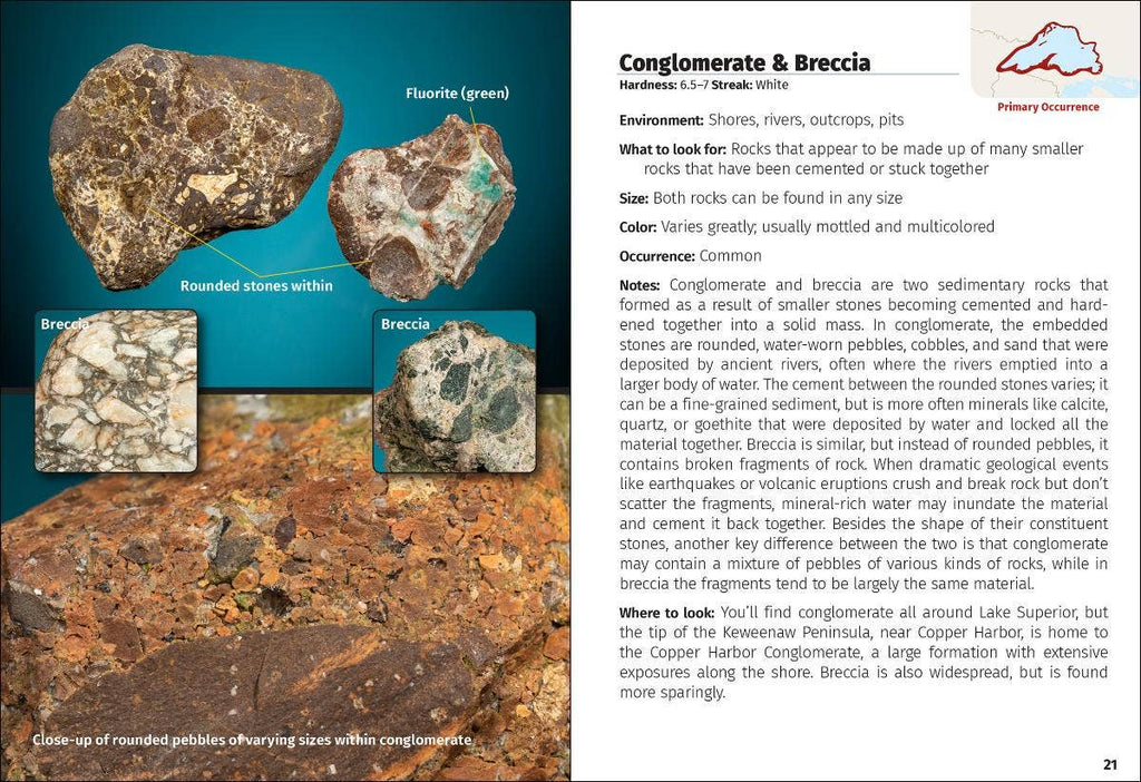 Lake Superior Rocks & Minerals 2e