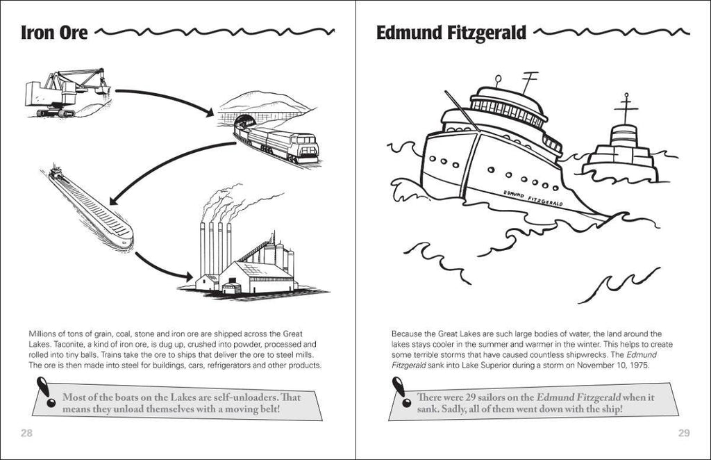 Great Lakes Activity Book