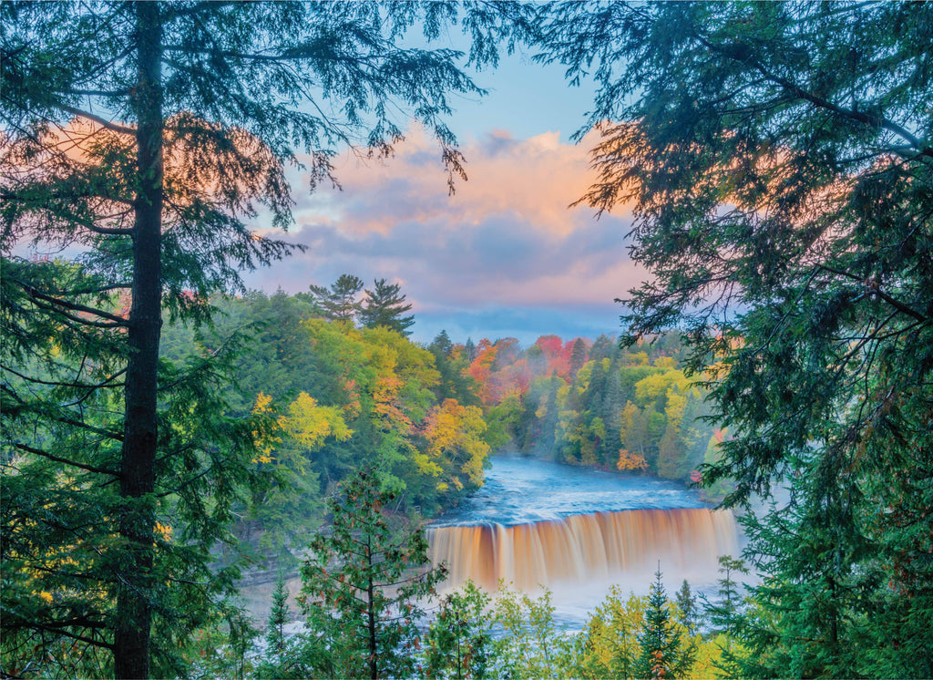 Tahquamenon Falls Puzzle - Upper Peninsula Waterfall