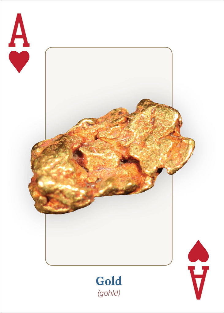 Rocks & Minerals Playing Cards