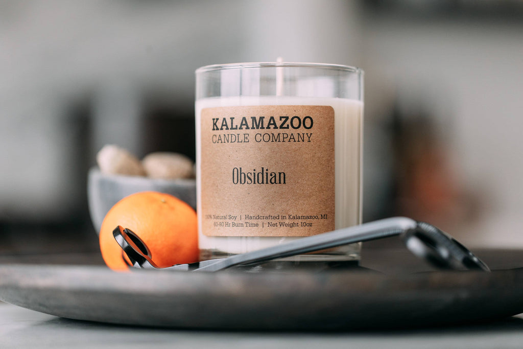 Obsidian Candle 9oz Jar