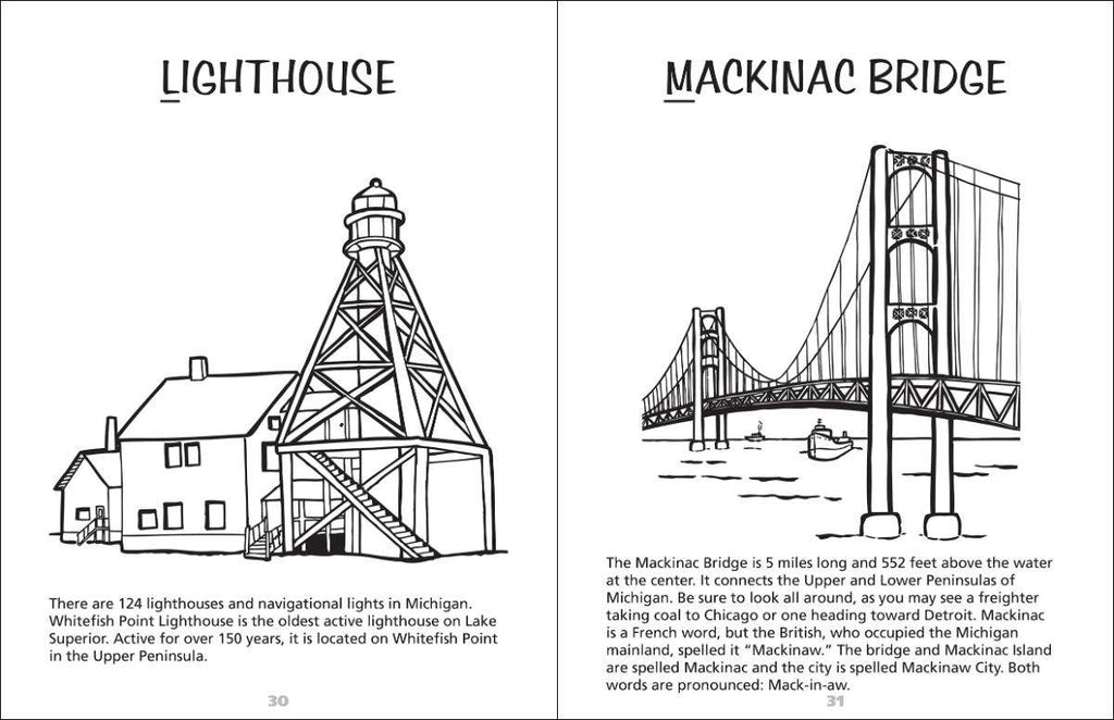 Michigan Activity Book