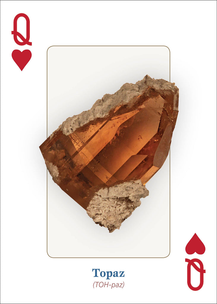 Rocks & Minerals Playing Cards