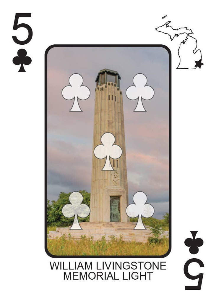 LIGHTHOUSES OF MICHIGAN - Playing Cards - Euchre Friendly