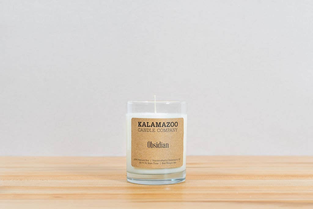 Obsidian Candle 9oz Jar