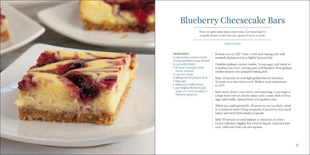 Blueberries Cookbook