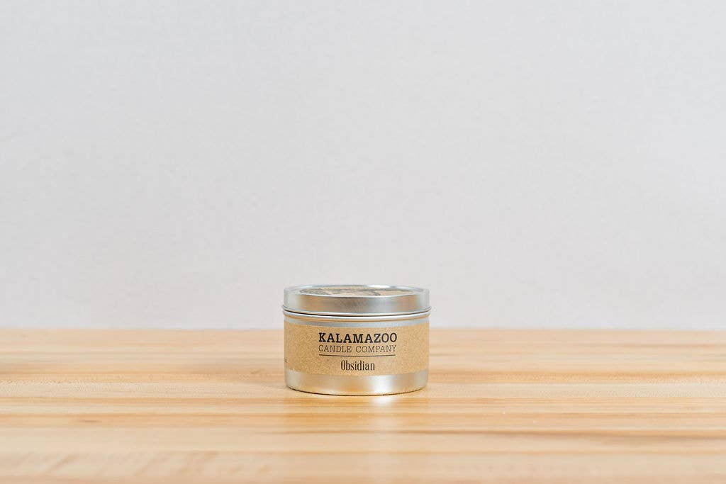 Obsidian Candle 5oz Tin