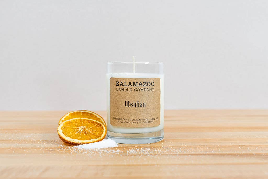 Obsidian Candle 9oz Jar