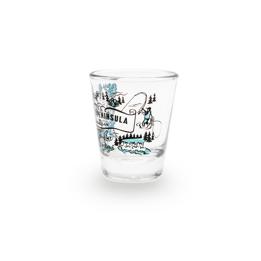 Upper Peninsula Shot Glass