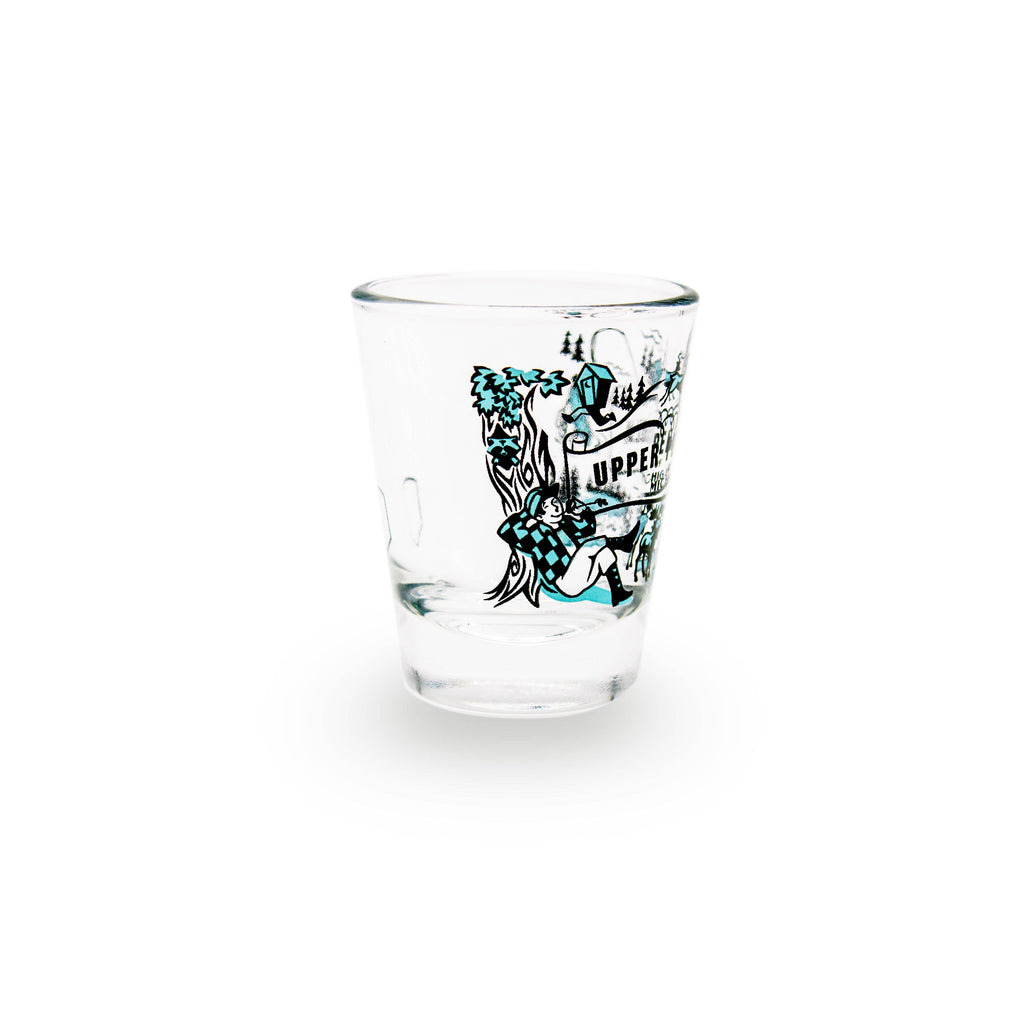 Upper Peninsula Shot Glass