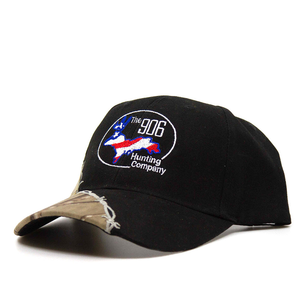 Barbed Wire Hat: Black/Realtree