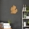 Michigan State-Shaped Bamboo Serving & Cutting Board