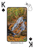 WATERFALLS OF MICHIGAN - Playing Cards - Euchre Friendly