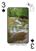 WATERFALLS OF MICHIGAN - Playing Cards - Euchre Friendly
