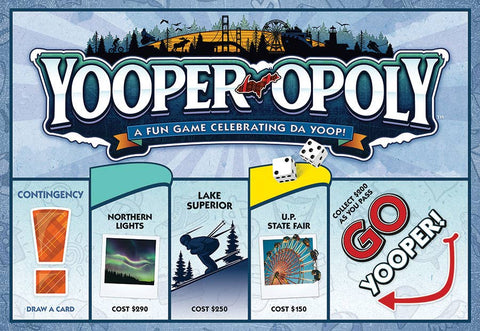 Michigan-Opoly Board Game