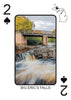 WATERFALLS OF MICHIGAN - Playing Cards - Euchre Friendly