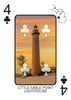 LIGHTHOUSES OF MICHIGAN - Playing Cards - Euchre Friendly
