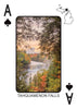 WATERFALLS OF MICHIGAN - Playing Cards - Euchre Friendly