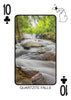 WATERFALLS OF MICHIGAN - Playing Cards - Euchre Friendly